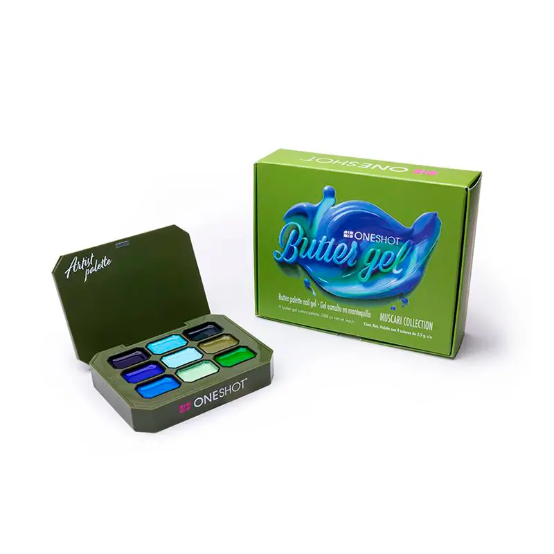 COLECCIÓN BUTTER GEL MUSCARI ONE SHOT - 9 COLORES