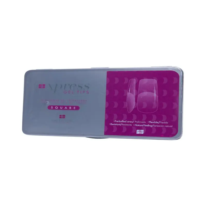 XPRESS GEL TIPS SQUARE - 330 PZAS