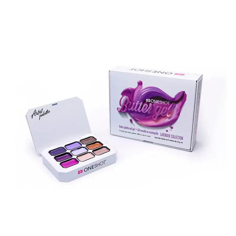 COLECCIÓN BUTTER GEL LAVENDER ONE SHOT - 9 COLORES