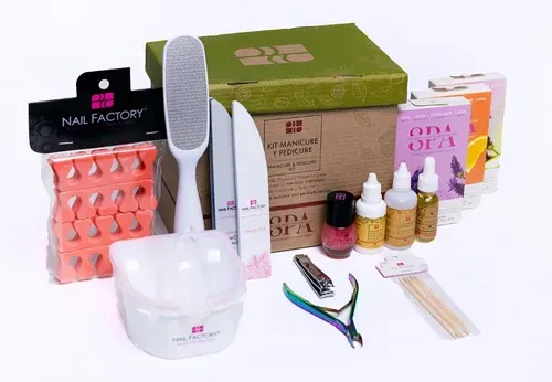 KIT MANICURE Y PEDICURE NAIL FACTORY